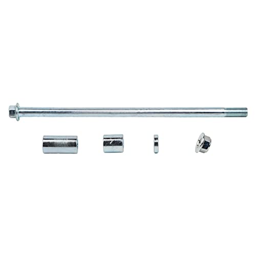 Mokuo 12mm 310mm Front Rear Axle with Bushing 5mm 22mm 38mm Fit for Pit Dirt Bike Moped Scooter QUAD ATV Mini Bike Parts - size: 12-310