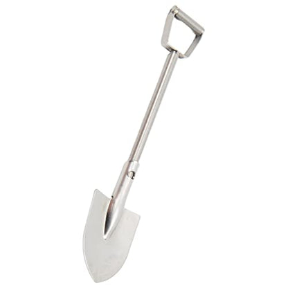 RC Car Metal Shovel Tool, 3.1 x 0.7 Inch Decorative Accessory Compatible with SCX24 1/24 1/18 Scale Remote Control Cars