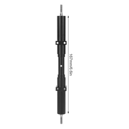 1/10 RC Wheel Axles Set, Metal Non Powered Rear Wheel Axle RC Car Upgrade Parts Replacement, Rc Vehicle Axles Compatible with Tamiya 1/10 RC Tractor Truck, Flatbed Trailers (2)