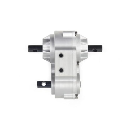 RC Crawler Transfer Case Gearbox 1/10 Scale Metal with 72mm Mount Plate Compatible with 1/10 RC Crawler