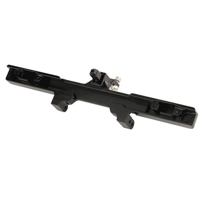 Rc Bumpers Compatible with Traxxas for TRX6 G63 6x6 88096-4 Remote Control Car Upgrade Spare Parts 1pc Metal Rear Bumper with Tow Hook(Black) - color: Black