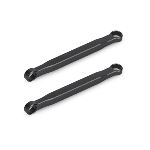 Aluminum High Clearance Chassis Links for 1/30 Axial SCX30 RC Crawler Car Upgrade Parts (Black) - color: Black