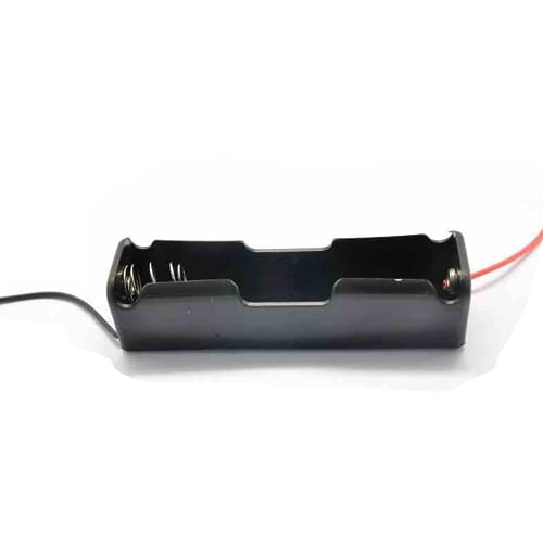 10 Pcs AA Battery Holder 1 Cell with Wire Leads, 1xAA Battery Shell Case for Technology Production Toy Models Accessory DIY - size: 1AA open