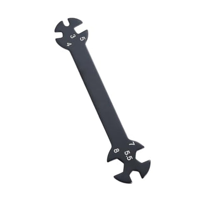 Angoily Multifunctional Rc Wrench Tool for Turnbuckles Rod Wrench for Rc Car Maintenance Handy and Versatile Tool for Easy Adjustments Compact Design for Convenient Use
