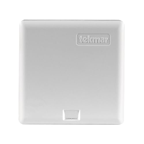 tekmar 076 Indoor Temperature Sensor, Connect to Controls and thermostats | Remote indoor temperature sensor providing accurate thermostat feedback, comfort and energy efficiency gains