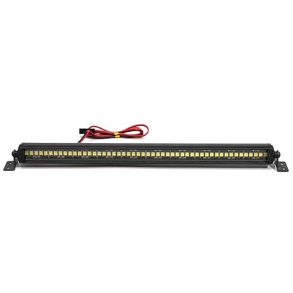 RC Lights Bar 50 LED 8.4" Metal Roof Lamp Light Kit for Axial SCX10 TRX4 TRX6 FSM FCX10 Arrma 1/8 1/10 Scale (CL06)