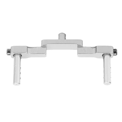 RC Body Post Mounts, CNC Machined Aluminum Alloy RC Front Mount Shell Column Compatible with SCX24 1/24 RC Cars(Silver)