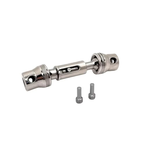 For Mjx For Hyper Go H12Y+ 1/12 Rc Car Metal Upgrade Parts Model Crawler Truck For Buggy Hardened Front Rear Drive Shafts RC Car Transmission Shaft(Front) - size: Front