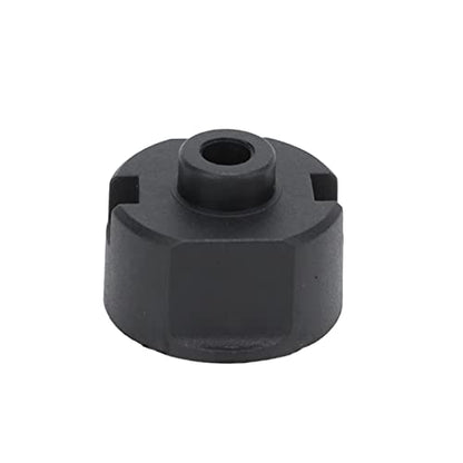 plplaaoo RC Differential Case Professional High Performance Durable Black Plastic Housing for 1/10 RC Car ZD Racing 7172 25x18mm