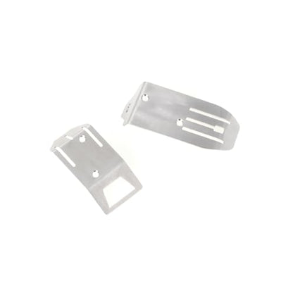 LCX Racing 1/14 RC Crawler Car Stainless Steel Chassis Guard Skid Plate Guard for Arrma 1/14 Truck Typhon Grom ARA2106, Upgrades Parts Accessories