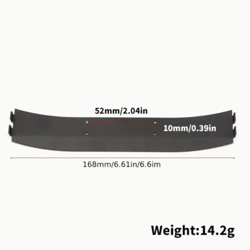 RC car Components Compatible with TT02 XV01 HSP94123 PTG2 1/10 RC On for Rally Drift Car Parts for Universal Metal Rear Wing Drag for Racing Spoiler