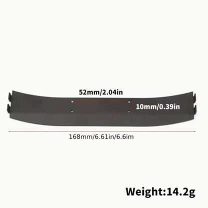 RC car Components Compatible with TT02 XV01 HSP94123 PTG2 1/10 RC On for Rally Drift Car Parts for Universal Metal Rear Wing Drag for Racing Spoiler