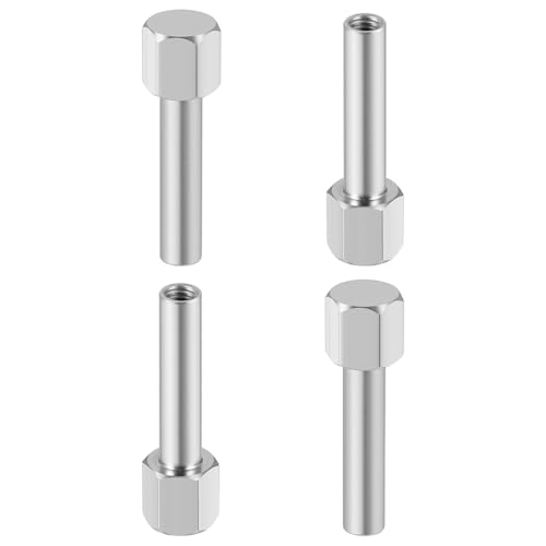 MOHERO Metal Center Nuts for 1/10 RC Crawler Car SCX10 Wraith 12mm Wheel Hub Hex Drive Adaptor 25mm Extension (25mm) - color: 25mm