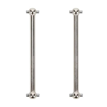 RC car Components Compatible with Losi for LMT LOS242049 LOS04027 LOS04021 LOS04024 1/8 RC Car Parts Steel Rear Dogbones Drive Shaft 5x87mm(Silver) - color: Silver