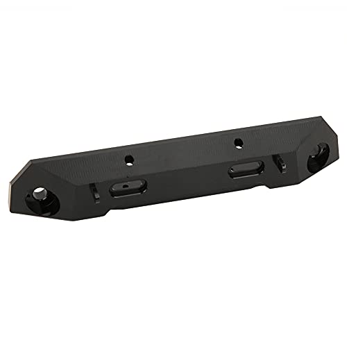RC Aluminum Alloy Front Bumper for RGT 1/10 Truck, Front Anti - Collision Bar, Lightweight Durable Upgrade Part, Compatible with EX86100 Off - Road Rock Cruiser (Black R86025BL) - color: Black R86025bl