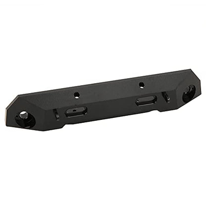 RC Aluminum Alloy Front Bumper for RGT 1/10 Truck, Front Anti - Collision Bar, Lightweight Durable Upgrade Part, Compatible with EX86100 Off - Road Rock Cruiser (Black R86025BL) - color: Black R86025bl