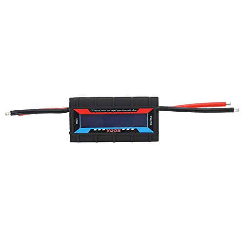 200a Rc Watt Meter, Power Analyzer Digital Battery Analyser Power Meter Monitor with Digital Lcd Screen for Rc, Battery, Solar, Wind Power - High Precision Voltage(V) Current(A) Power(W) Measurement