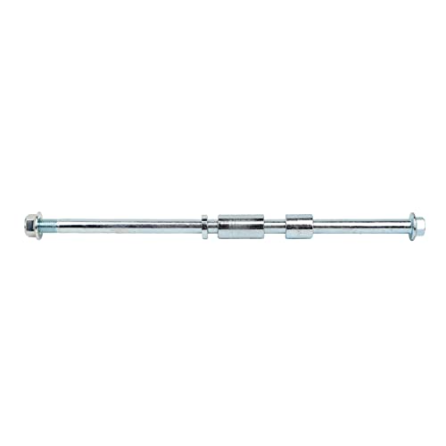 Mokuo 12mm 330mm Front Rear Axle with Bushing 38mm 22mm 5mm Fit for Pit Dirt Bike Moped Scooter QUAD ATV Mini Bike Parts - size: 12-330
