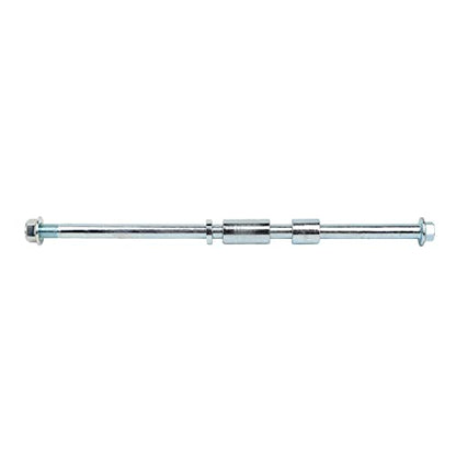 Mokuo 12mm 330mm Front Rear Axle with Bushing 38mm 22mm 5mm Fit for Pit Dirt Bike Moped Scooter QUAD ATV Mini Bike Parts - size: 12-330