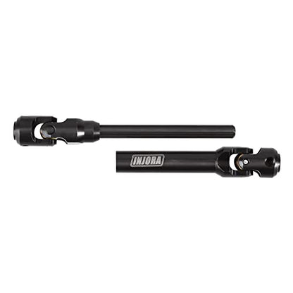 INJORA Steel Heavy-Duty Drive Shaft for 1/10 RC Car Crawler, 104-139mm - size: 104-139mm