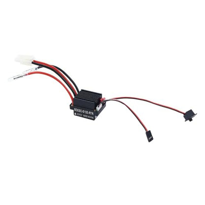 Durable Brushed ESC Electronic Speed Controller Waterproof for RC Car Boat Motor