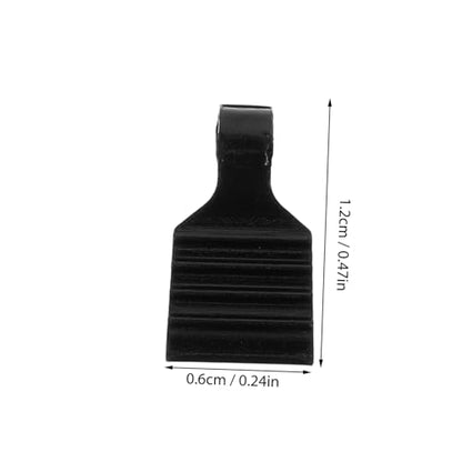 STOBOK 4pcs Aluminum Alloy Rc Car Body Clips Pull Tabs Easy-Replace Pins for Rc Car Accessories Black Clips for Secure Assembly