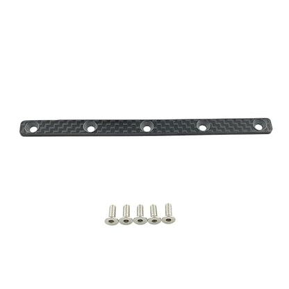 Carbon Fiber Chassis Reinforcement Plate for Tamiya TT-02 1/10 RC Car | Upgrade Parts,High Rigidity,Lightweight Design,Precision Fit,High Strength,Improved Stability,Easy Installation