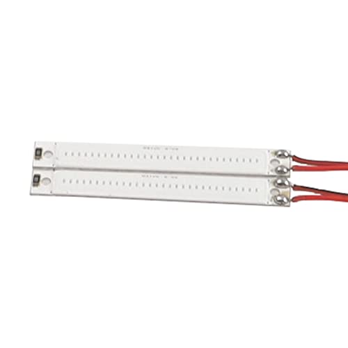 2PCS HIRCQOO 1/10 RC Car LED Chassis Lights Compatible with Traxxas TRX-4 TRX-6 Axial SCX10 II 90046 RC4WD D90 D110 1/10 RC Crawler Car Truck (Blue,60x8mm) - color: Blue,60x8mm