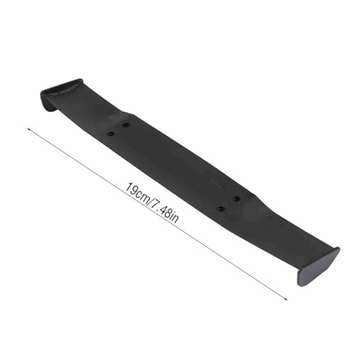RC Car Tail Wing, Drifting RC Wing with Base Mount and Screws, 1/10 Scale Spoiler for RC Enthusiasts, Hobbyists, and Drift Racing Models