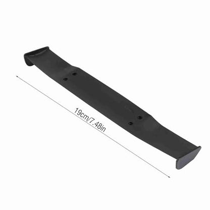 RC Car Tail Wing, Drifting RC Wing with Base Mount and Screws, 1/10 Scale Spoiler for RC Enthusiasts, Hobbyists, and Drift Racing Models