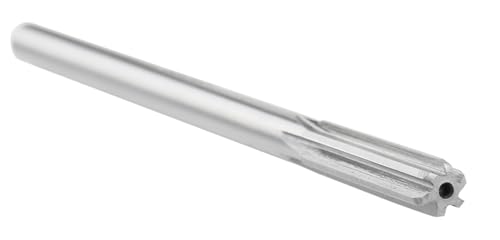 Accusize Industrial Tools Chucking Reamer, 8.0 mm, 0400-5080 | 8.0 mm ANSI HSS M2 Straight Shank Straight Flute Chucking Reamers, Right Hand, 7.04 mm Shank, 6 Flute, 6" OAL - size: 8.0 mm