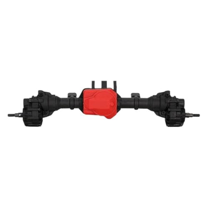 Portal Axle with Differential Lock for 1/10 RC Crawler, Compatible with TRX4, Front or Rear Axle Assembly Replacement Parts(Rear) - color: Rear
