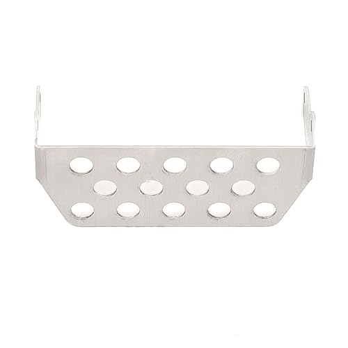 Stainless Steel RC Skid Plate RC Car Chassis Guard RC Chassis Armor Set for Axial SCX10 III RC Crawler Car