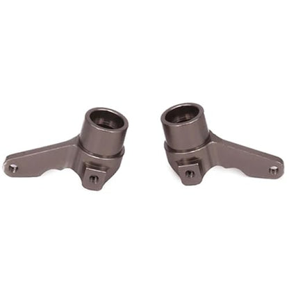 Steering Knuckle Models For Kyosho For Optima 4Wd RCAWD 1/10 2PCS Alloy Steering Hub Carrier Blocks Arm Rc Model Car For Buggy Off-Road Parts(Titanium) - color: Titanium