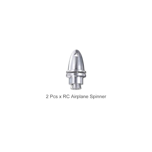 MECCANIXITY RC Plane Airplane Spinners Propeller Adapter, 4mm Extrusion Propeller Adapter Saver for Shaft Brushless Motor Speed Controllers, Pack of 2 - size: 4mm