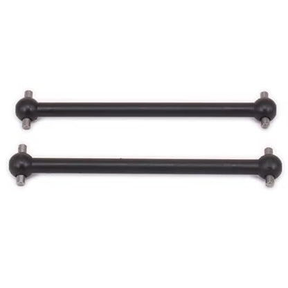 Compatible with HPI WR8 for Flux WR80007 1/10 Rc for Hobby Car Accessories Parts Drive Shaft Dogbone 56mm Hole to Hole RC Car DriveShafts(Black) - color: Black