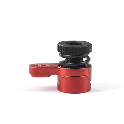 25T Servo Arm for ARRMA 1/18 Granite Grom/1/18 Typhon GROM/1/18 Mini LMT 4X4/1/18 UTB18 Capra Upgrade Parts (red) - color: Red