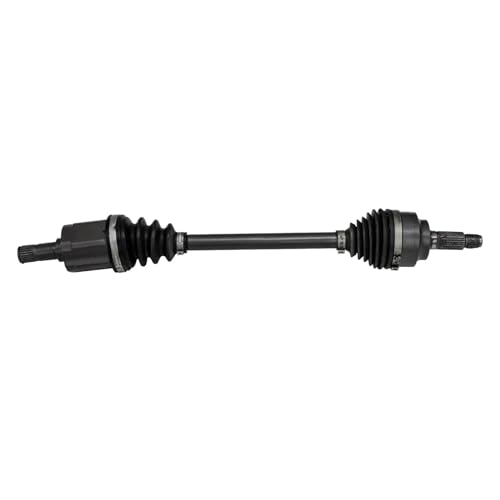 Detroit Axle - Front Left Steering Knuckle CV Axle for 2006-2011 | Honda Civic [Automatic Transmission] 2007 2008 2009 2010 Steering Knuckle Wheel Bearing Hub Assembly CV Axle Driver Side - size: 2UX47713/Pair