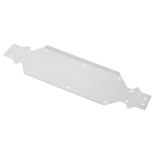 Chassis Plate Stainless Steel Underbody Guard Skid Plate Metal Bolt on Construction Suitable for RC Crawler Car Truck Terrain