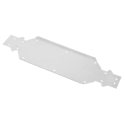 Chassis Plate Stainless Steel Underbody Guard Skid Plate Metal Bolt on Construction Suitable for RC Crawler Car Truck Terrain