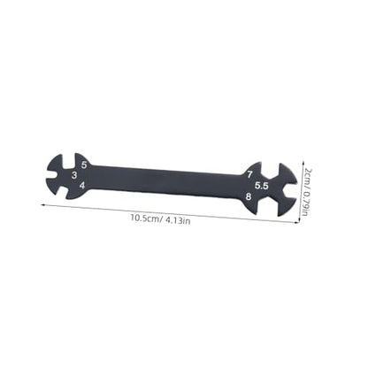 Angoily Multifunctional Rc Wrench Tool for Turnbuckles Rod Wrench for Rc Car Maintenance Handy and Versatile Tool for Easy Adjustments Compact Design for Convenient Use