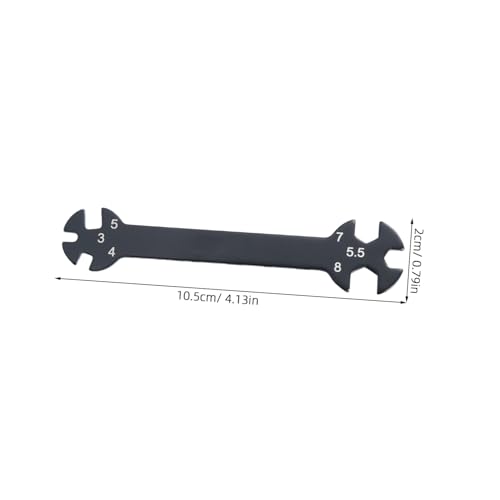 Angoily Multifunctional Rc Wrench Tool for Turnbuckles Rod Wrench for Rc Car Maintenance Handy and Versatile Tool for Easy Adjustments Compact Design for Convenient Use