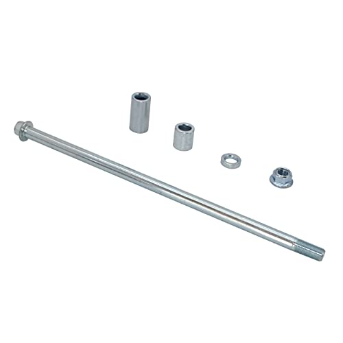 Minho 12mm 330mm Front Rear Axle with Bushing 5mm 22mm 38mm Fit for PIT PRO Dirt Bike Scooter QUAD ATV - size: 12-330mm