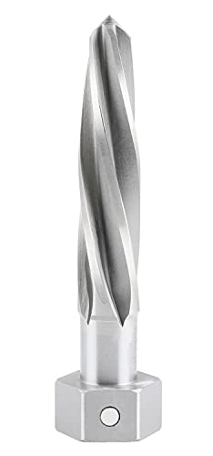 Accusize Industrial Tools Chucking Reamer, 1-1/16 in, 1523-8055 | Magnetic Hex Shank, HSS Spiral Flutes Aligning Reamers, Size: 1-1/16", Flt Len: 5", OAL: 7", Hex Shank Size: 1-5/8" - size: 1-1/16 inch