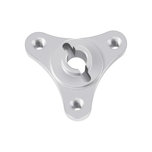 Aluminum Alloy 7075 Slipper Clutch Eliminator, Silver | Compatible with Tra-xxas E-Maxx E-Revo Summit T-Maxx 3.3 Revo 3.3 1/10, RC Car, Upgrade Parts - color: Silver