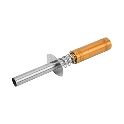 Glow Plug Igniter RC Starter Kit with N3 Glow Plug, RC Engine Igniter for Methanol Fuel Oil Powered Vehicles, Aluminum Alloy Glow Plug Starter for HSP 80103 RC Car, Aircraft, Ships (Gold) - color: Gold