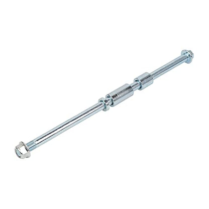 Mokuo 12mm 330mm Front Rear Axle with Bushing 38mm 22mm 5mm Fit for Pit Dirt Bike Moped Scooter QUAD ATV Mini Bike Parts - size: 12-330
