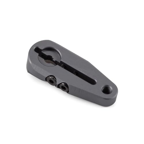 25T Servo Horn CNC 7075 Aluminum 20mm 24mm Servo Horn Steering Clamping Arm for Protek Savox Futaba Servo 1/10 Arrma Buggy Granite Monster Truck Raide (25T 20mm) - color: 25t 20mm