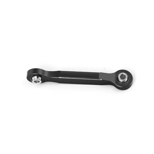 Aluminum Alloy Steering Linkage Tie Rod Upgrades for 1/5 X-MAXX (Black) - color: Black