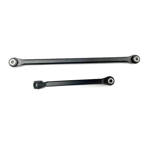 RC Links Linkage Compatible with Axial for UTB18 1/18 RC Car Part Aluminum Alloy Durable Steering Link Rod RC Upgrade Part Steering Linkage Tie Rod(Black) - color: Black
